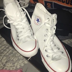 White high top converse